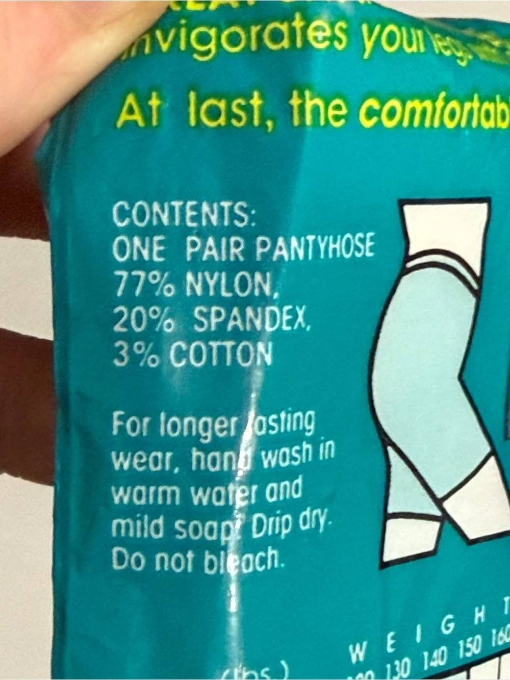 Vintage 1994 No Nonsense Great Shapes Pantyhose Queen Size Q Taupe Nude New